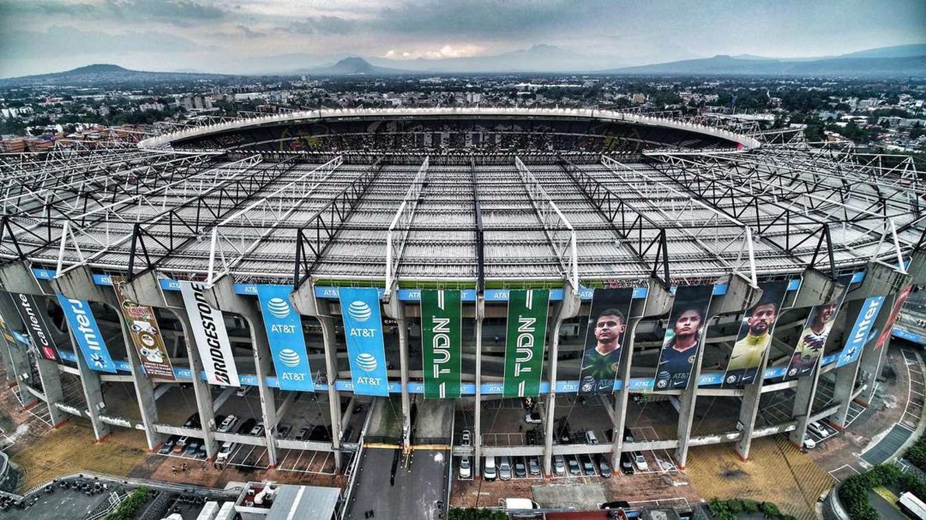 stadion Azteca - widok z lotu ptaka