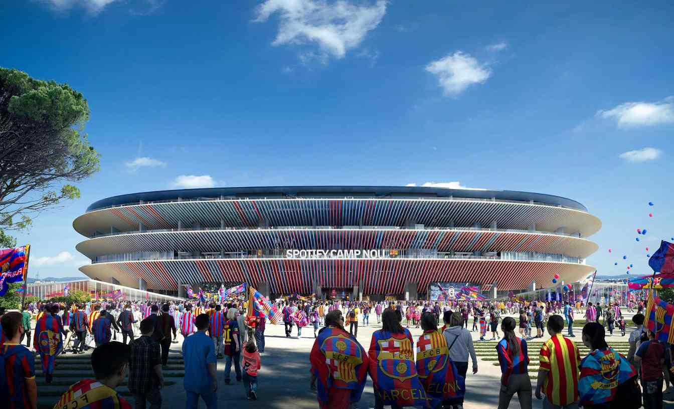  Visualización del nuevo Spotify Camp Nou