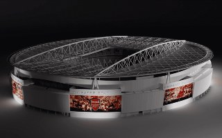 Inglaterra: Una estadio-exposición de arte en Londres