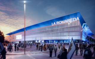 España: El Real Zaragoza muestra el diseño de la nueva La Romareda