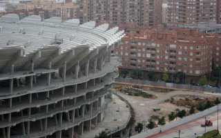 España: El Valencia espera el proyecto del Nou Mestalla