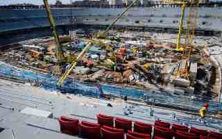 España: Aparecen asientos en el Camp Nou