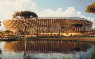 Italia: Las máquinas vuelven al estadio de la Roma 