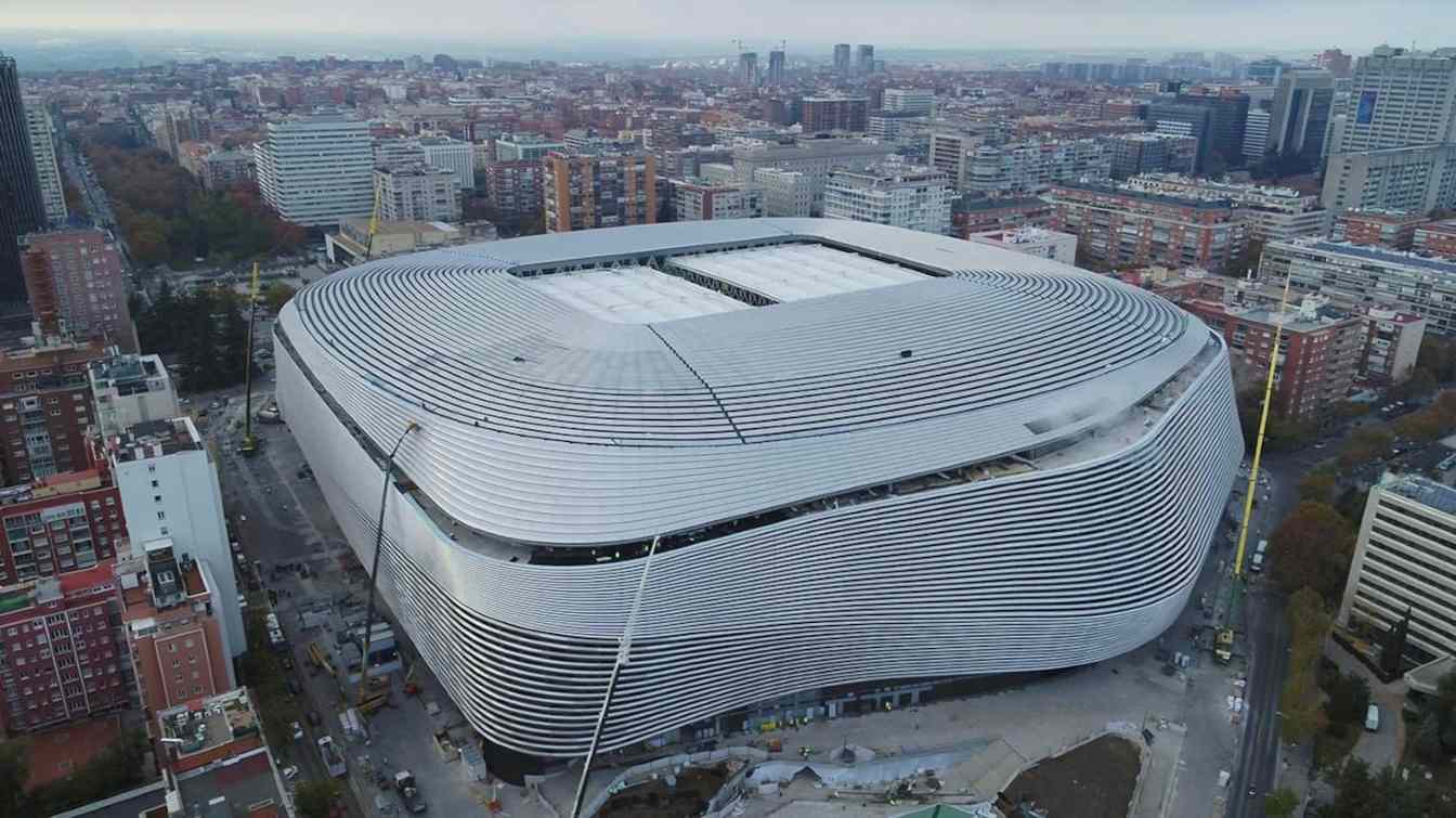 Construcción del Estadio Santiago Bernabéu