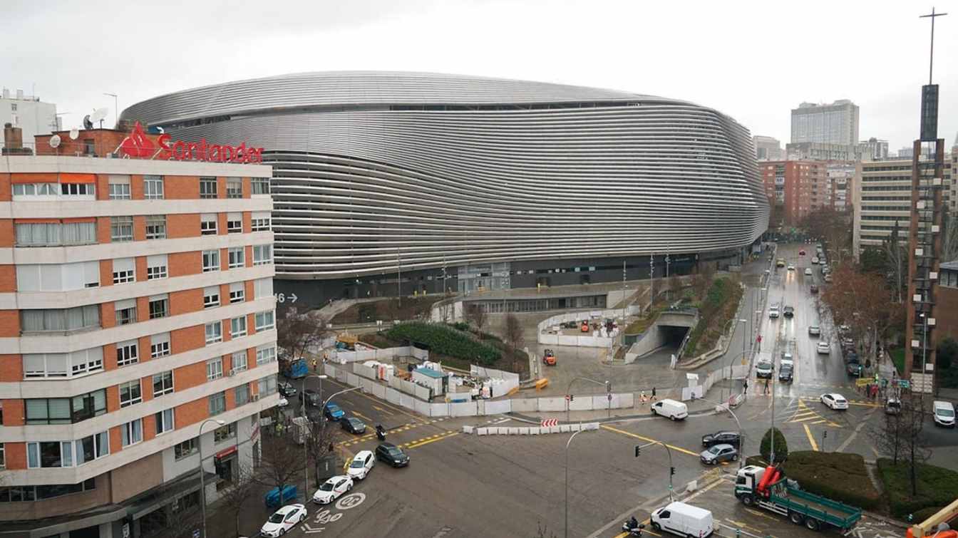 Construcción del Estadio Santiago Bernabéu