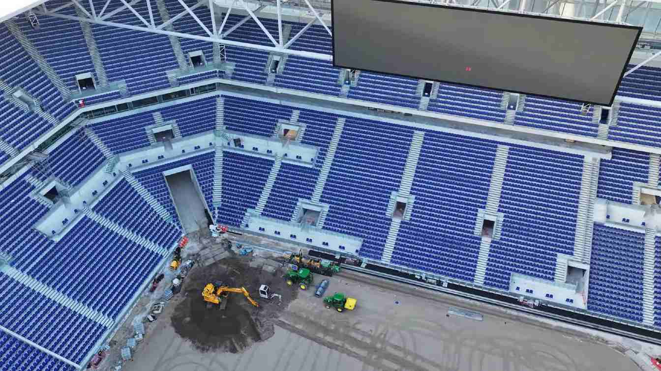 Construcción Everton Stadium
