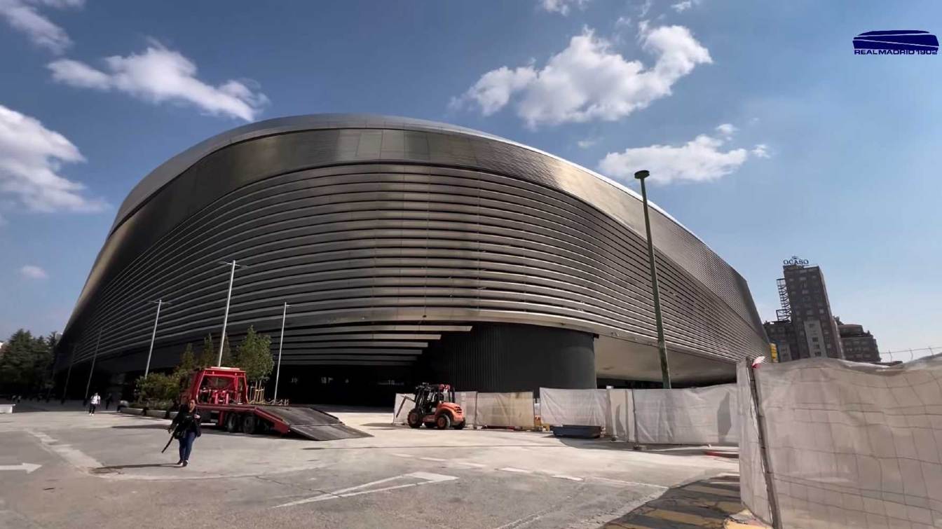 Construcción del Estadio Santiago Bernabéu