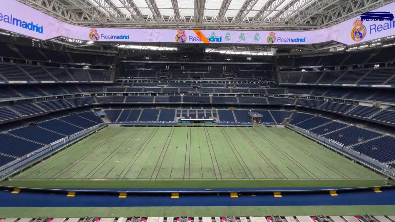 Construcción del Estadio Santiago Bernabéu