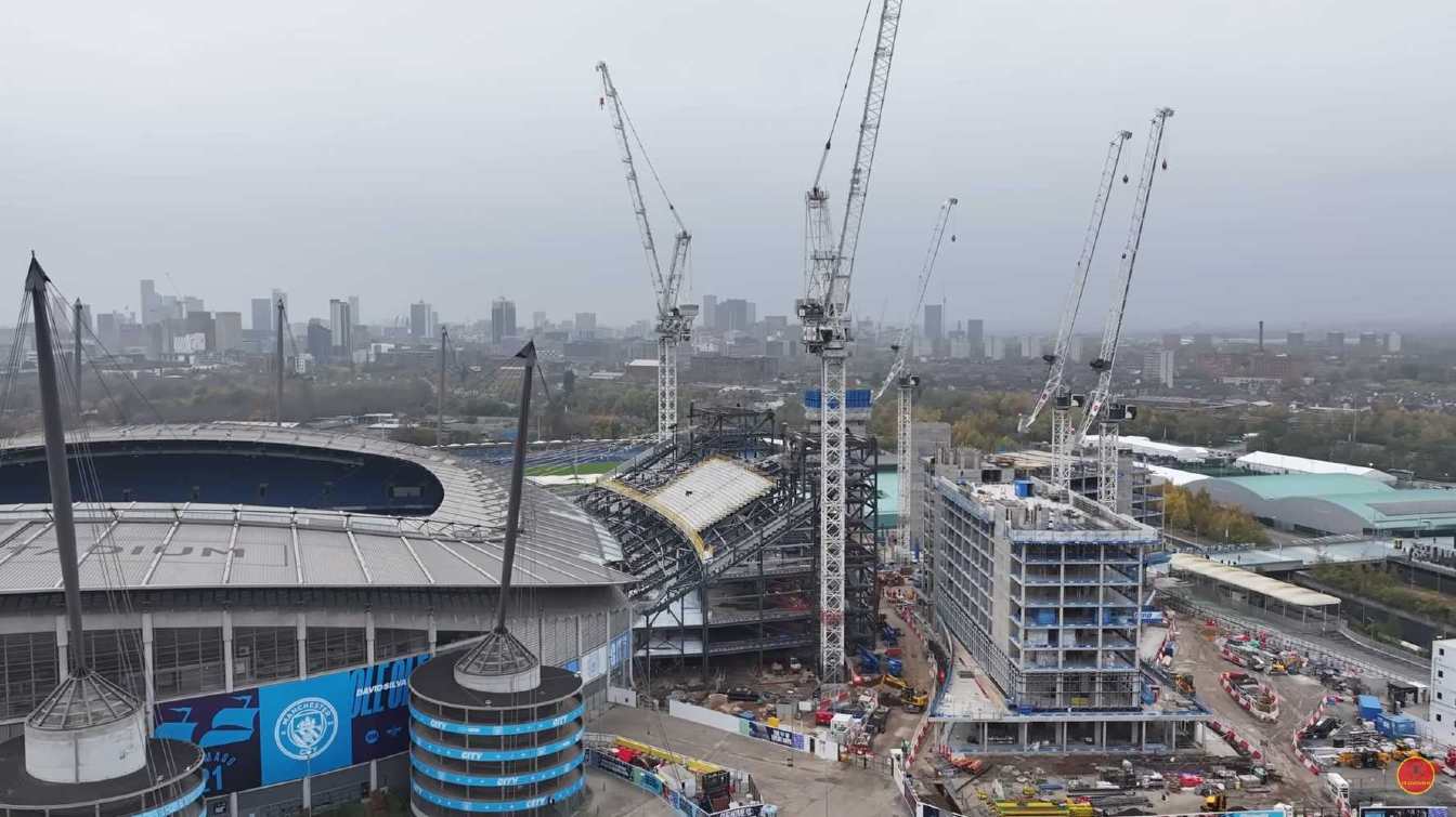 Construcción del estadio Etihad