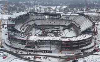 Estados Unidos: El nuevo estadio en Buffalo, una máquina de derretir nieve