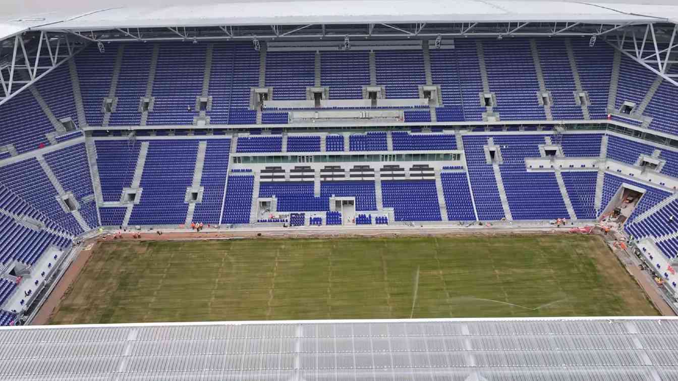 Construcción del estadio del Everton