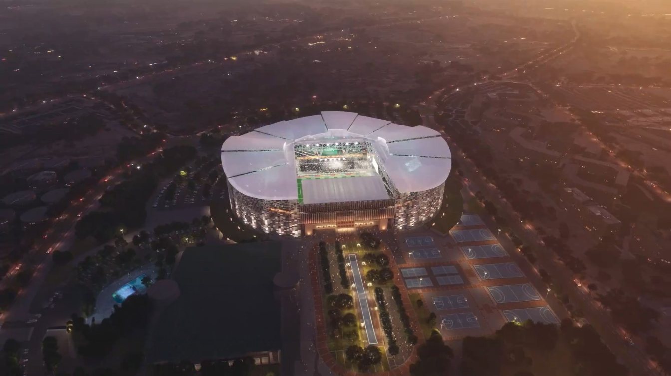 Proyecto del estadio de la Universidad Rey Khalid
