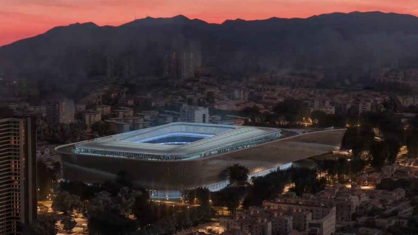 Aunque el proyecto presentado en 2024 para la modernización del Estadio La Rosaleda es espectacular, no es seguro que salga adelante en esta forma.