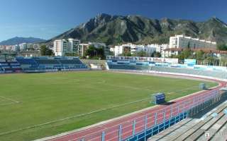 España: Incendio en el abandonado Estadio Municipal de Marbella