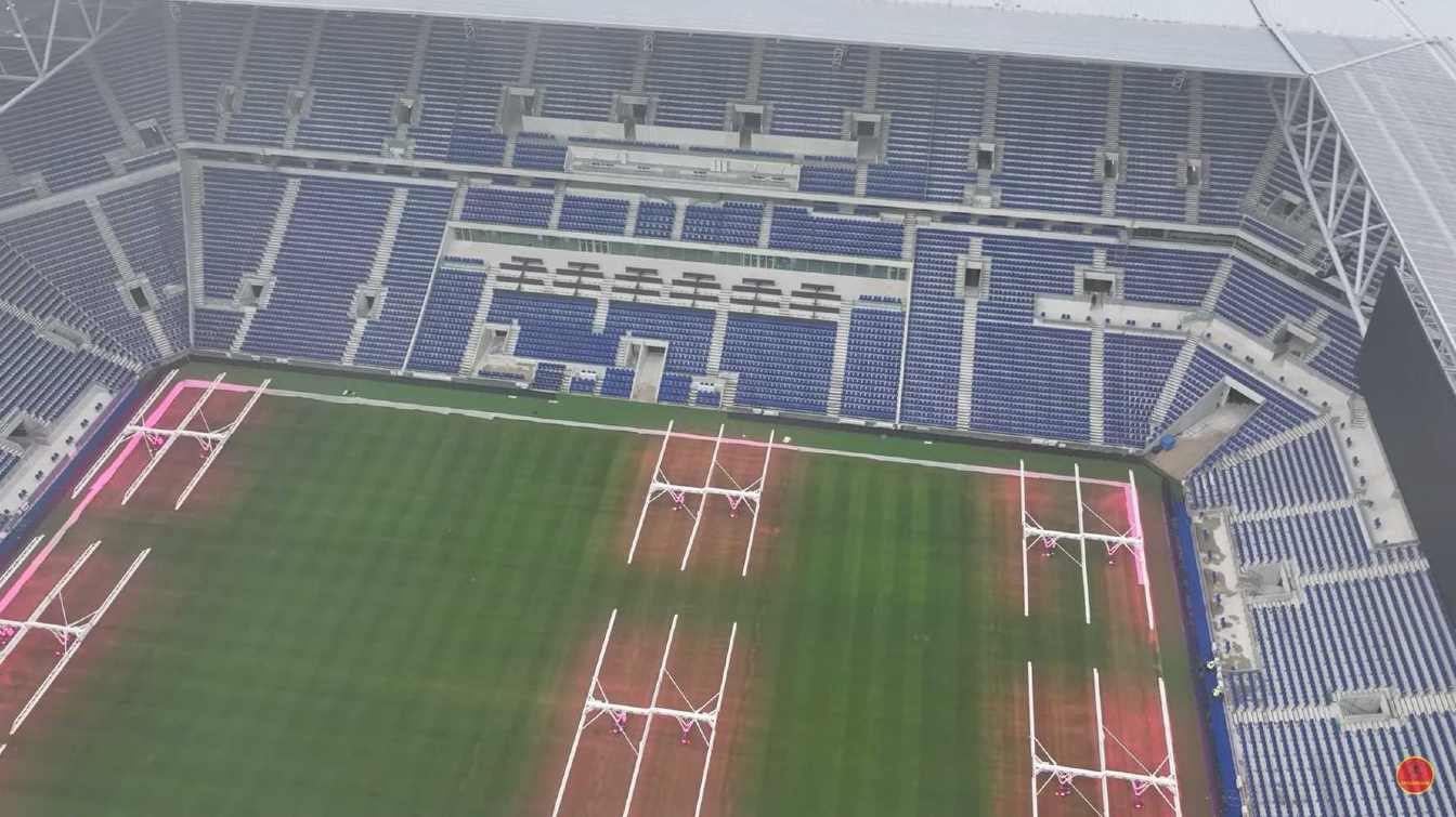 Construcción del estadio Everton