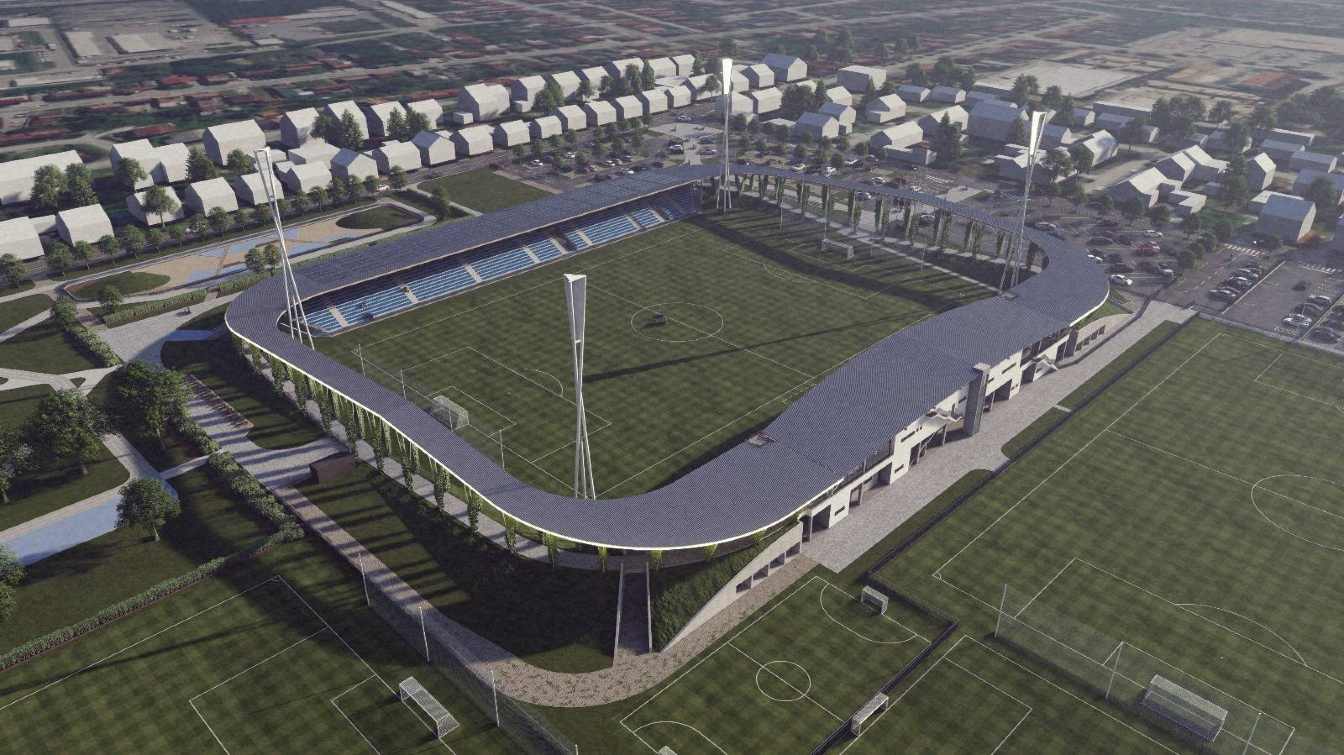 Nuevo estadio en Bjelovar, Croacia