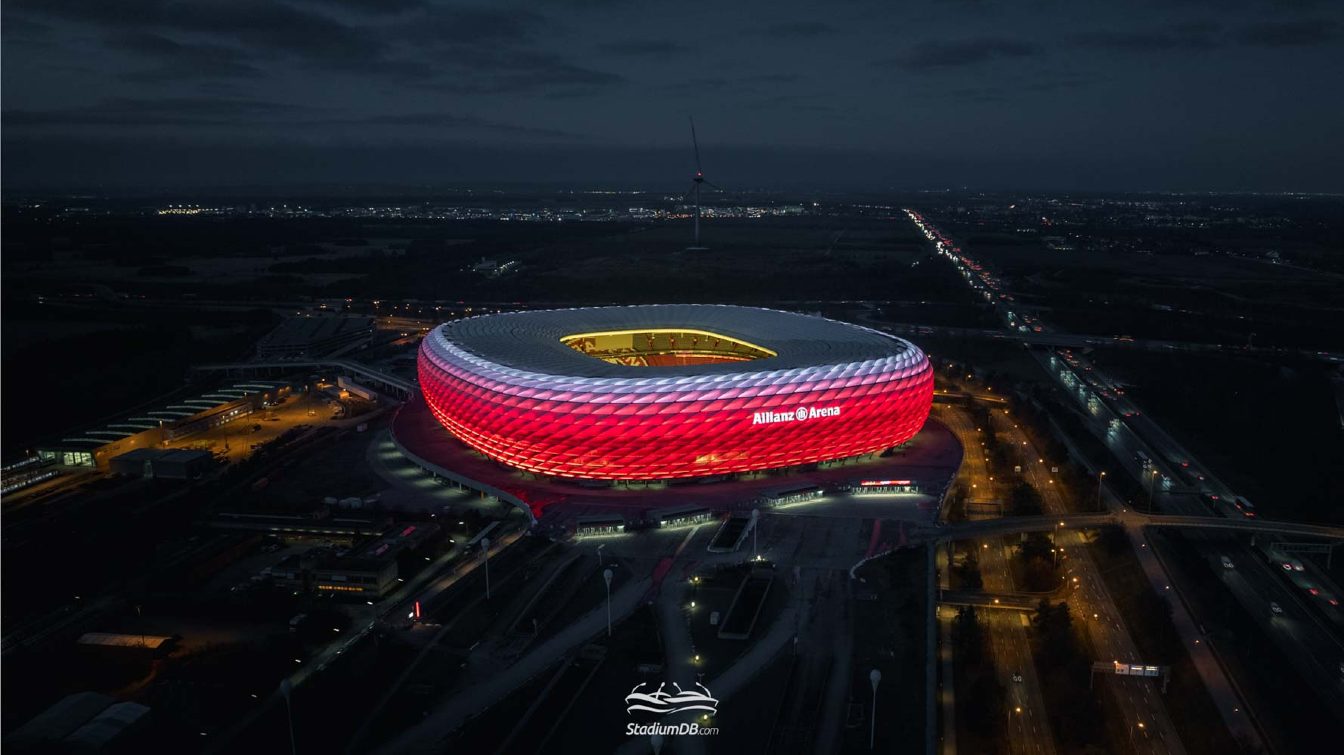 El Allianz Arena es el único estadio que alcanzó el 100% de ocupación a lo largo de la temporada 2023/24.