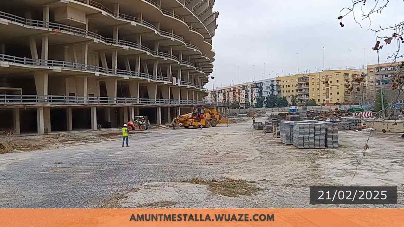 FCC, la constructora elegida por el Valencia, dispone de menos de 28 meses para acabar el Nou Mestalla.