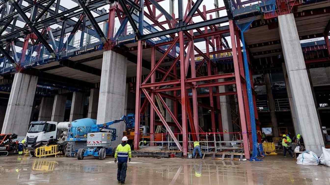 Construcción Spotify Camp Nou