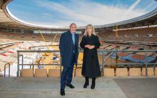 España: Las obras en el Estadio La Cartuja entran en la recta final