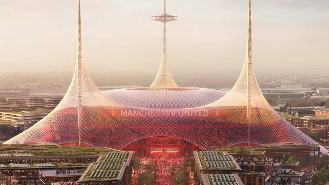 El nuevo estadio del Manchester United será el más grande de Inglaterra en cuanto al aforo
