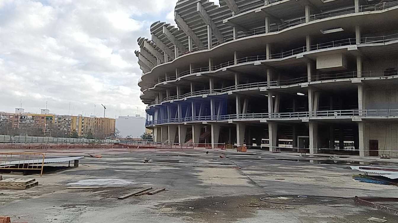 Construcción Nou Mestalla