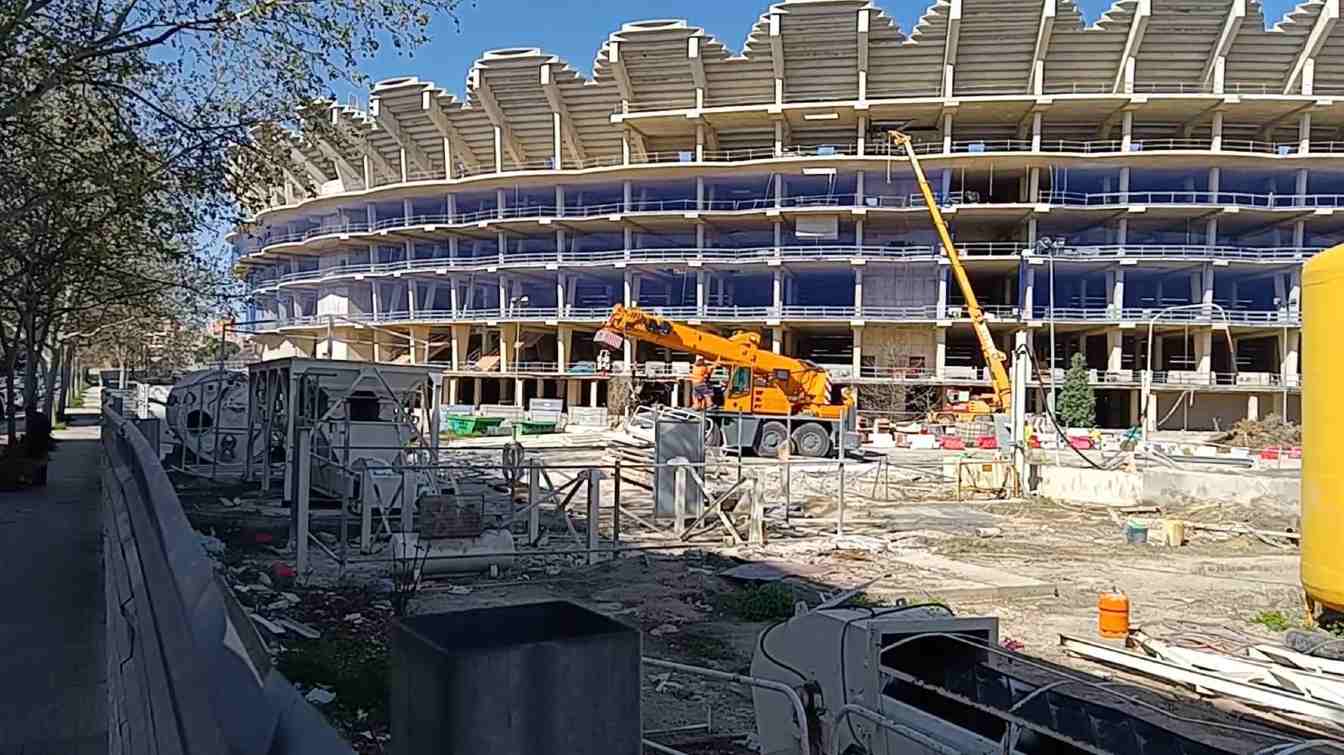 Construcción Nou Mestalla