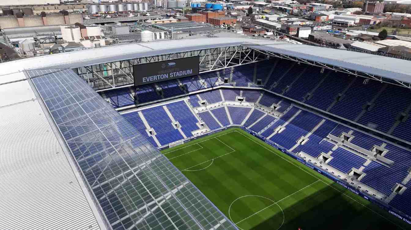 Construccion Everton Stadium