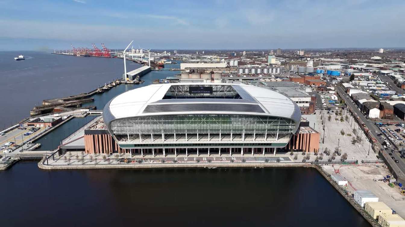Construccion Everton Stadium