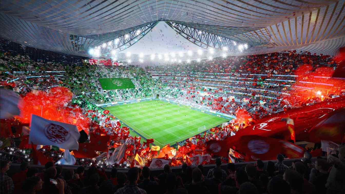 Proyecto del Gran Estadio Hassan II