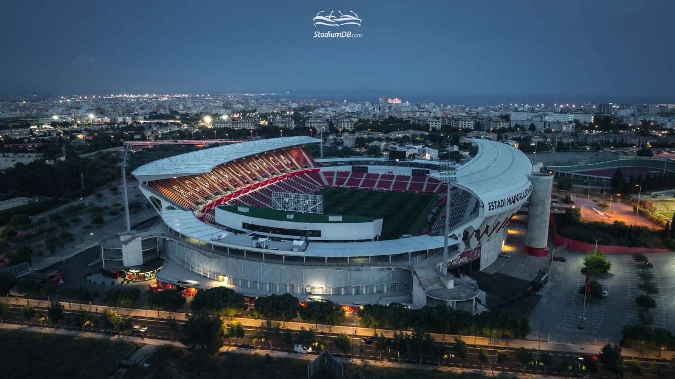 Son Moix es el 12º estadio más grande de Primera.