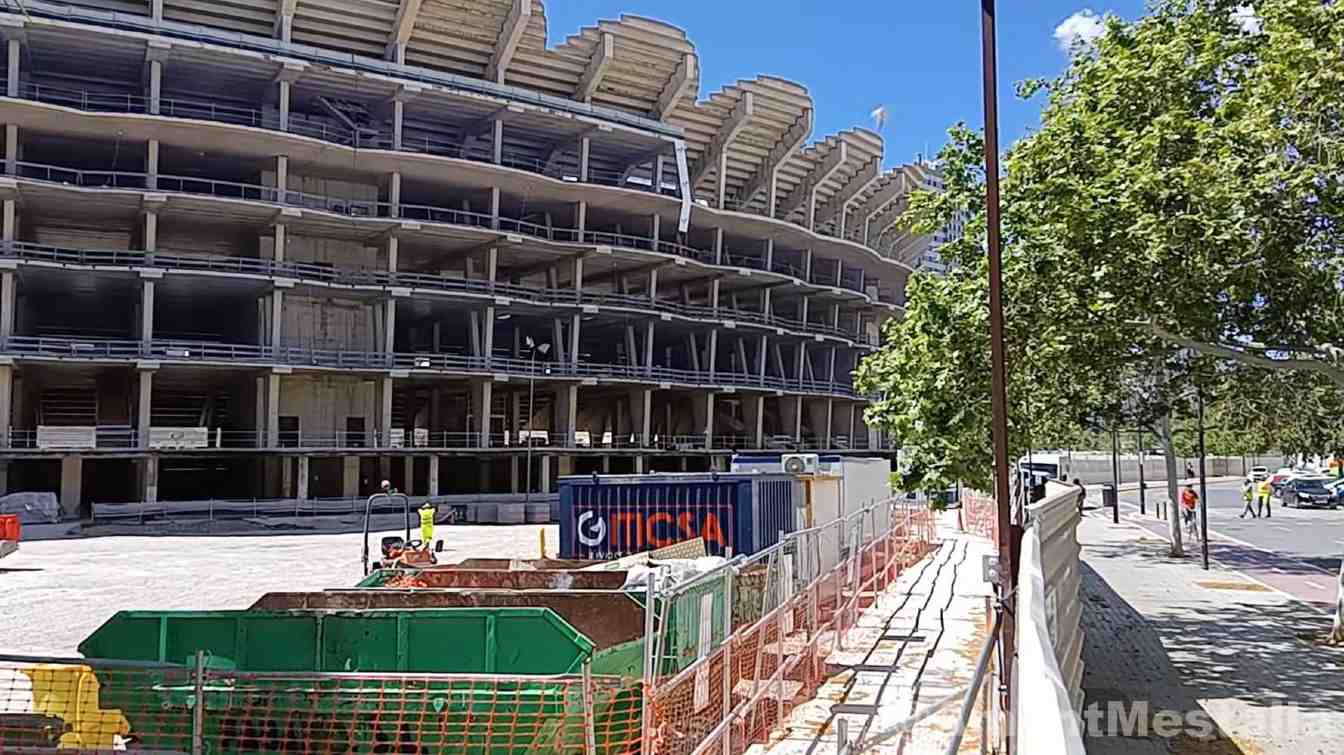 Construcción de Nou Mestalla