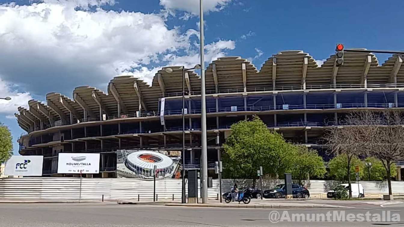Construcción de Nou Mestalla