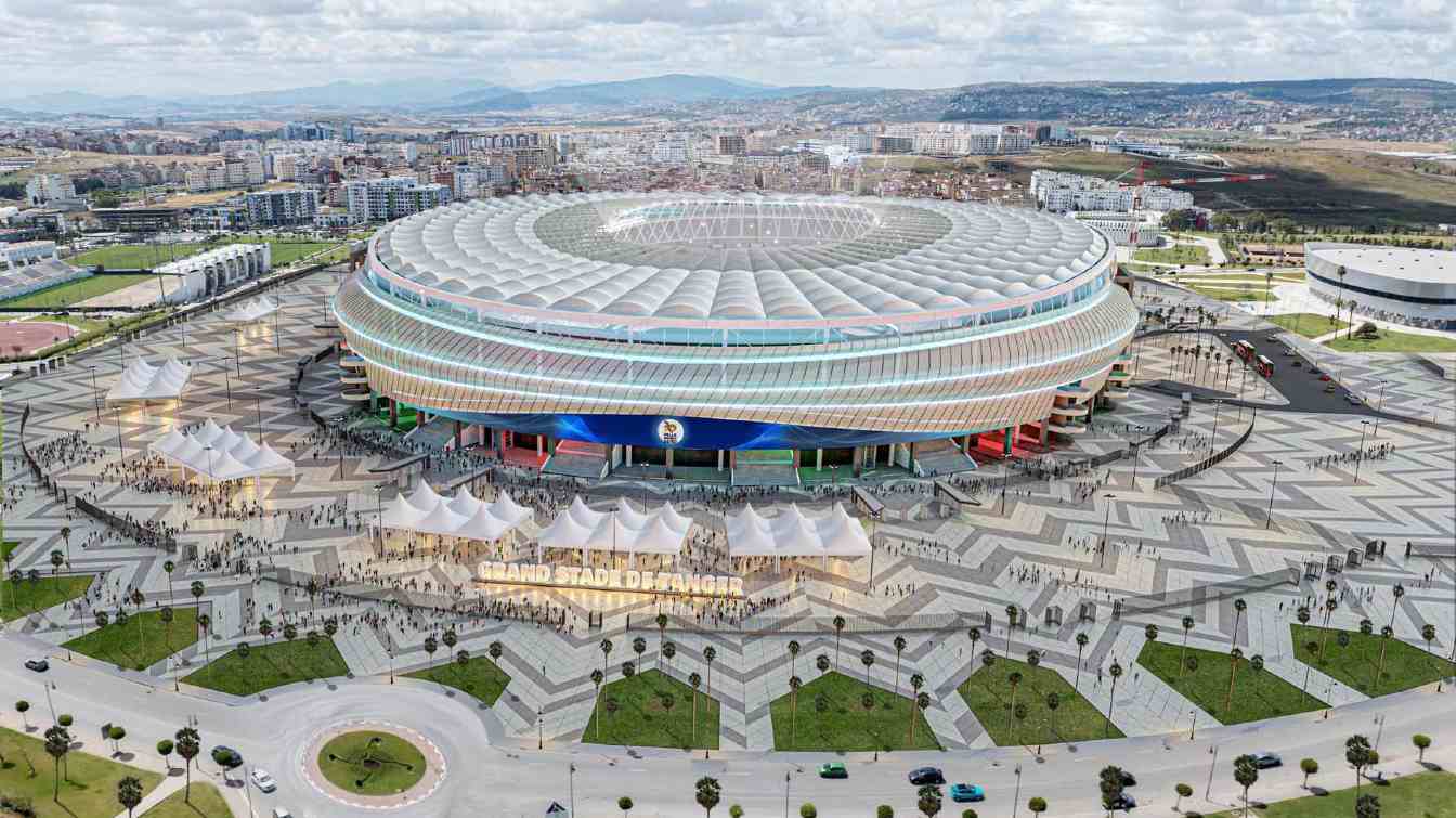 El Grand Stade de Tanger tiene incluso potencial para ser el escenario de las semifinales del Mundial de 2030.