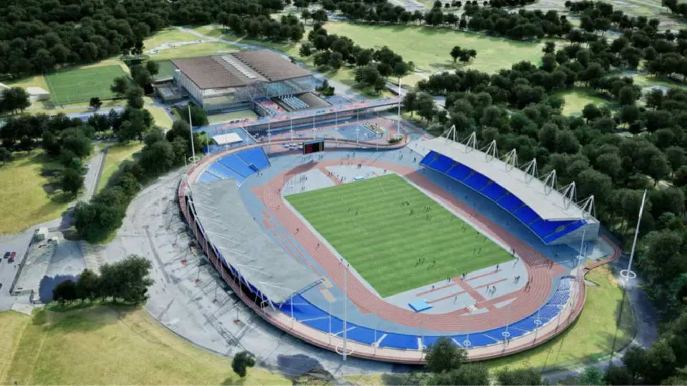 Nueva imagen del plan del centro deportivo Crystal Palace