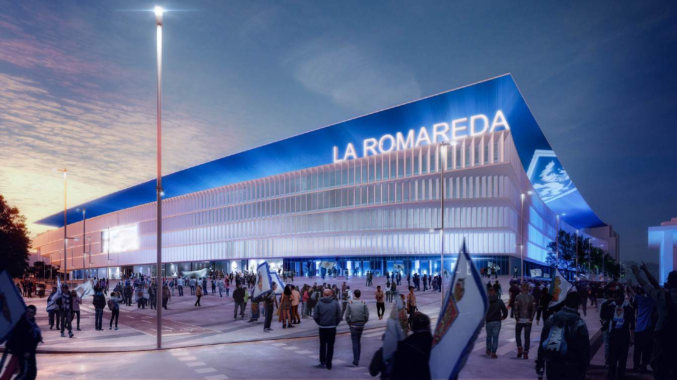 La Romareda será el tercer estadio en Segunda con nombre comercial tras Abanca-Riazor y el SkyFi Castalia.