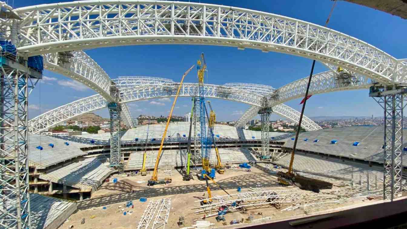 Construcción del Estadio de Ankara