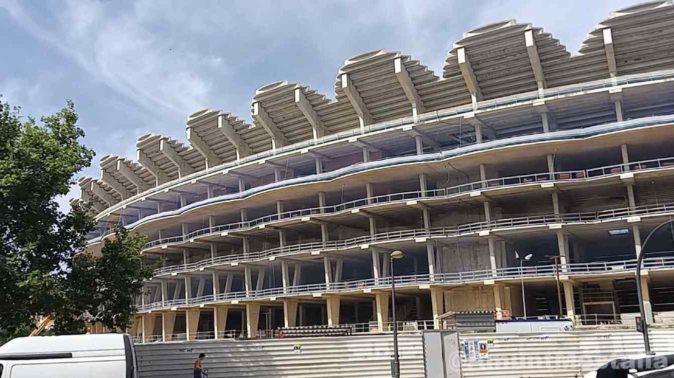 Construcción de Nou Mestalla
