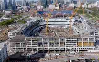 EE.UU.: Detienen la obra tras hallar una soga en el sitio del New Nissan Stadium