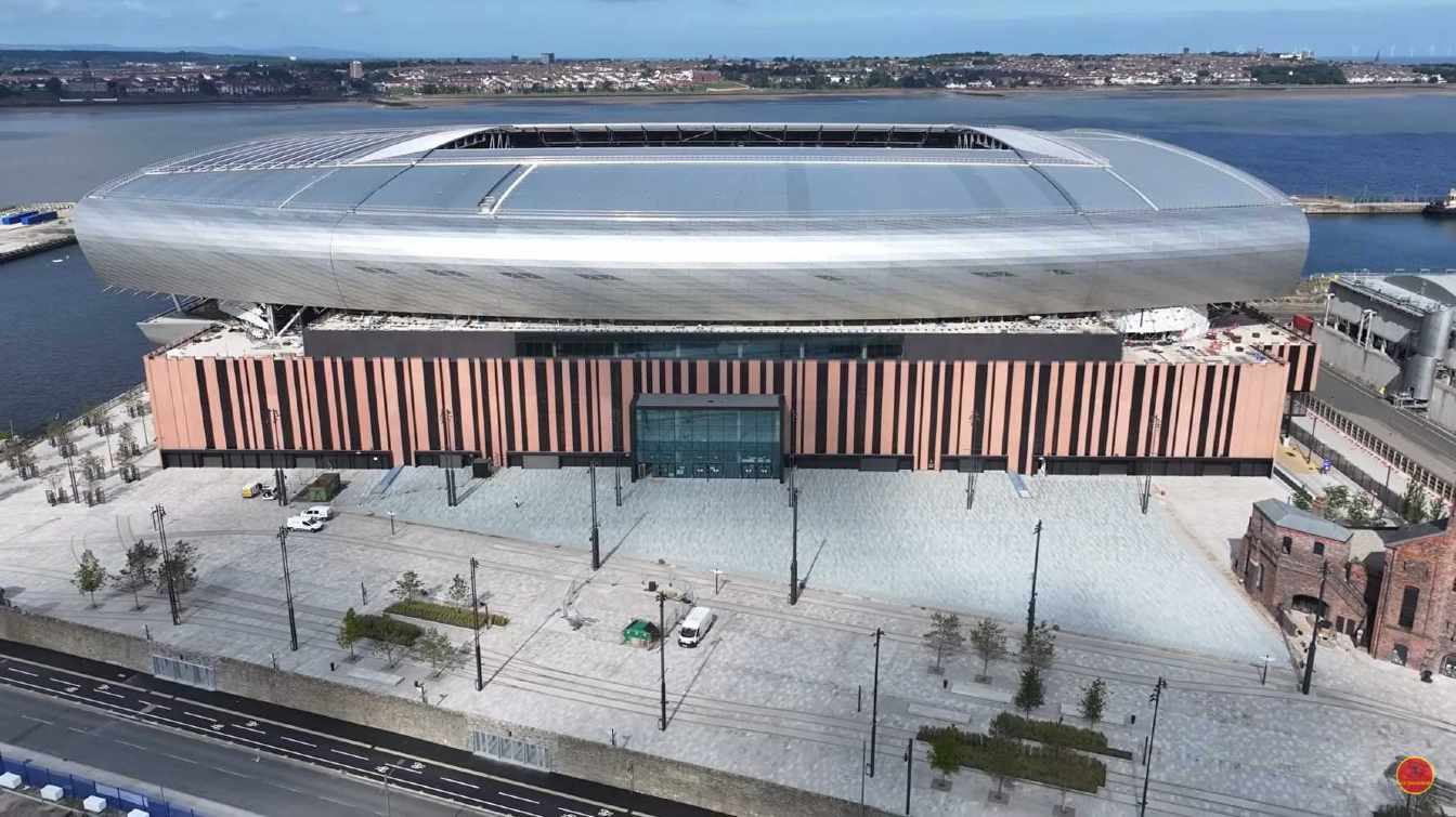Construcción del Estadio Hill Dickinson (Estadio Everton)