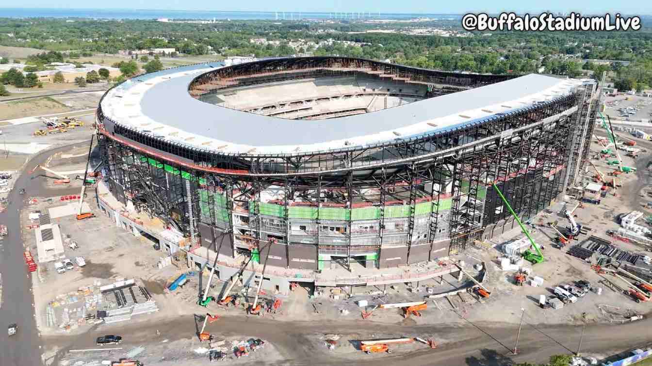 Construcción del nuevo estadio Highmark