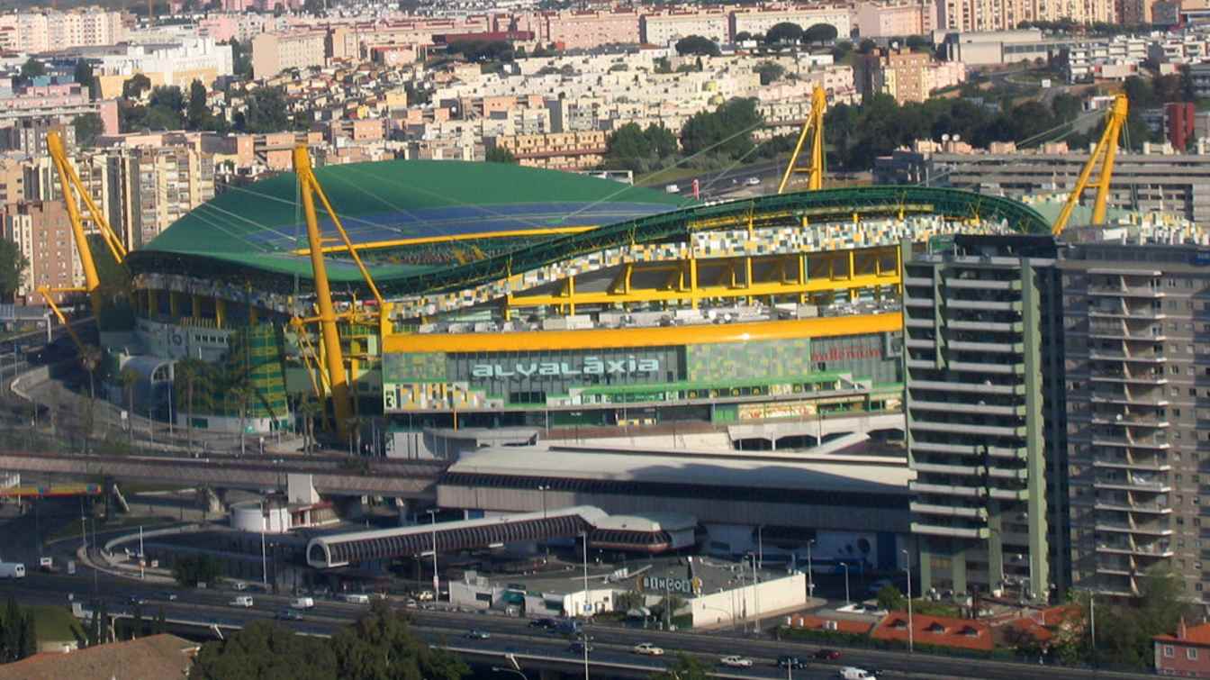 Jos&eacute; Alvalade es el 2&ordm; estadio m&aacute;s grande de Portugal.