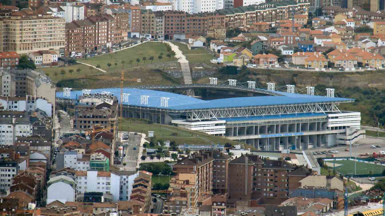 Cuando acaben los trabajos de aumento de aforo, el Estadio Carlos Tartiere alcanzará los 31.000 asientos.