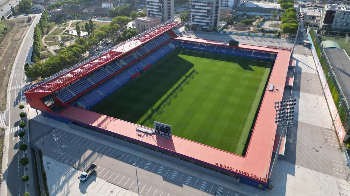El Estadi Johan Cruyff fue inaugurado en 2019 y sustituyó al famoso MiniEstadi.