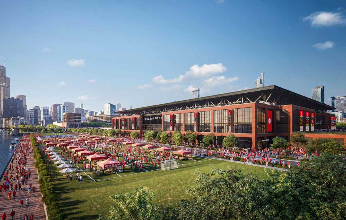 Proyecto del estadio del Chicago Fire FC