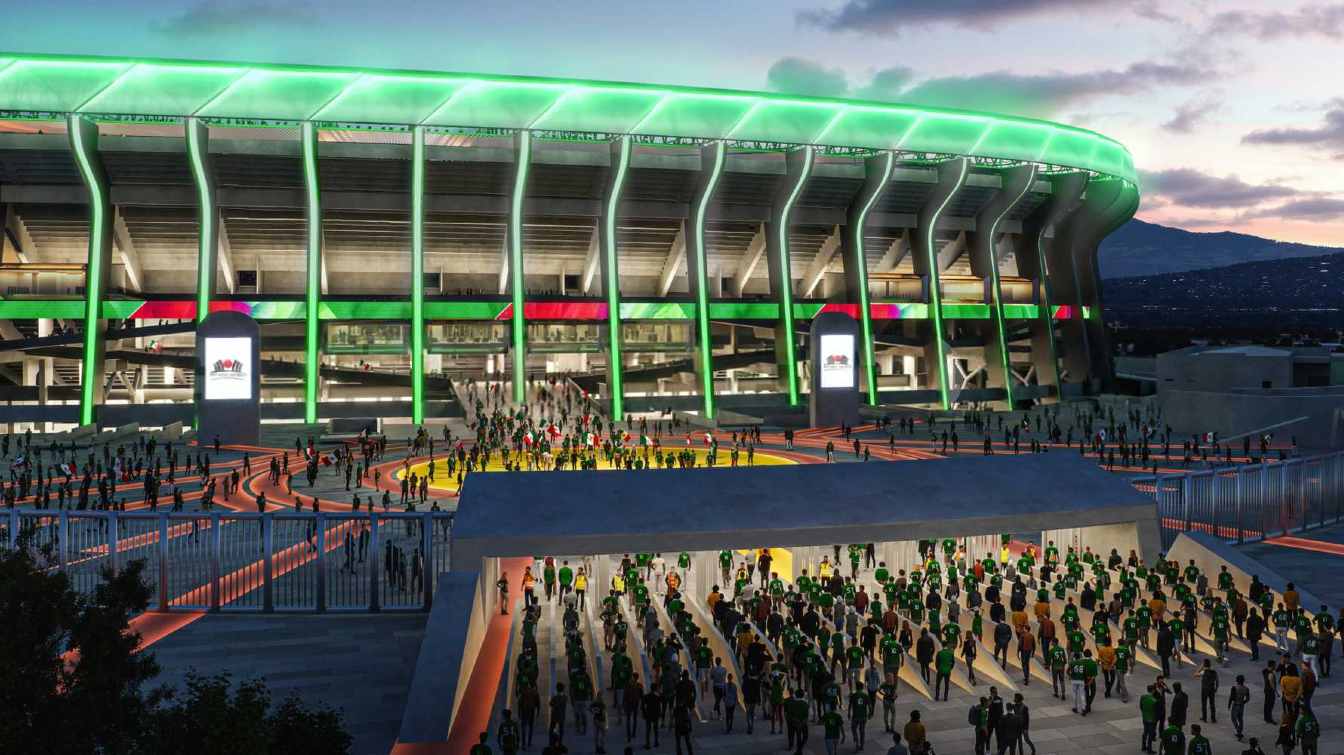 Si las obras acaban a tiempo, el Azteca será el único estadio del mundo en haber acogido tres mundiales.