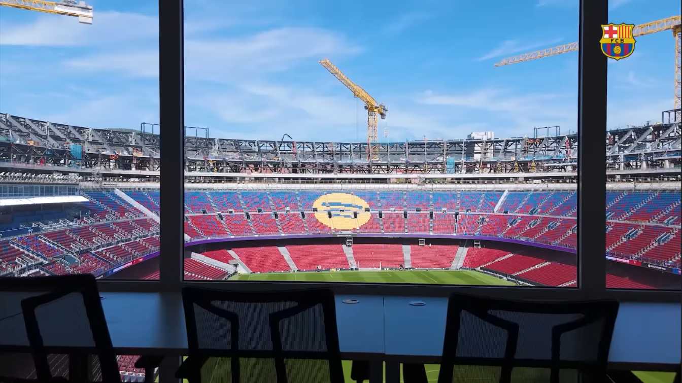 Construcción del Camp Nou en Spotify