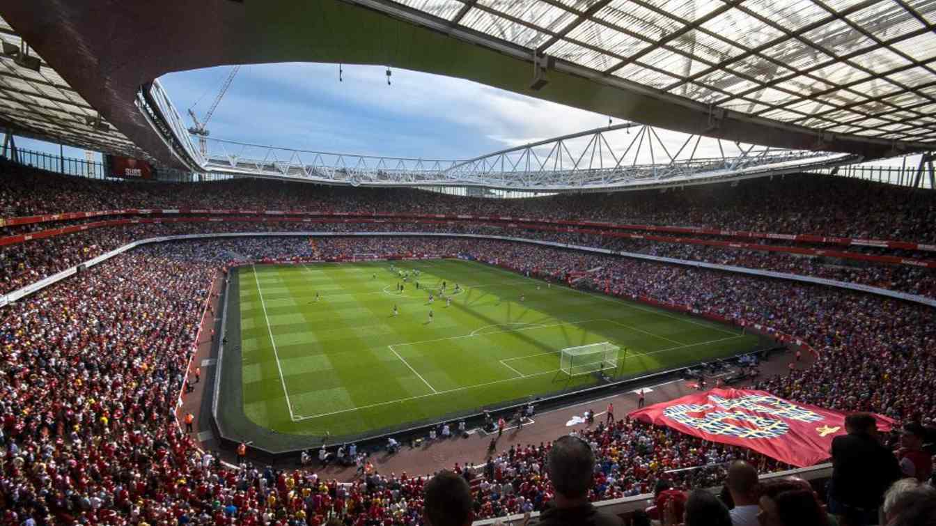 La casa del Arsenal tiene capacidad para 60.704 espectadores