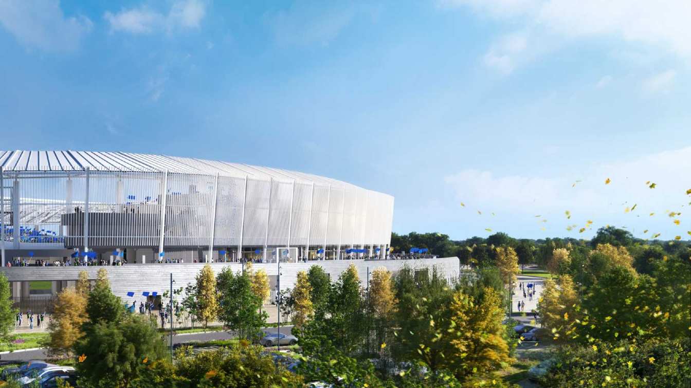 Proyecto del nuevo estadio de Venecia