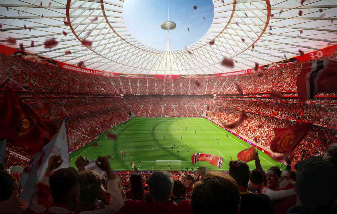 Proyecto del nuevo estadio de Trafford